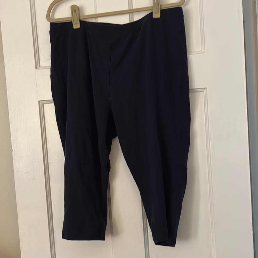 Woman Within 1X, 22/24 blue capris